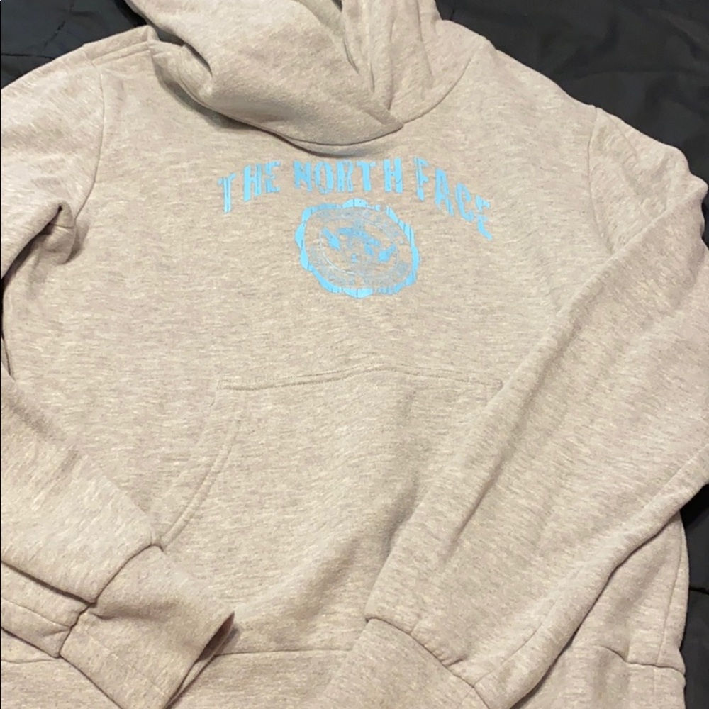 The North Face sweatshirt